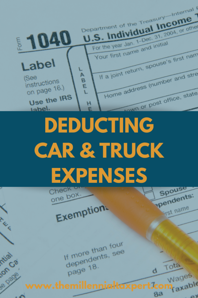 Car and Truck Expense Deduction - Deducting the Business Use of Your Vehicle