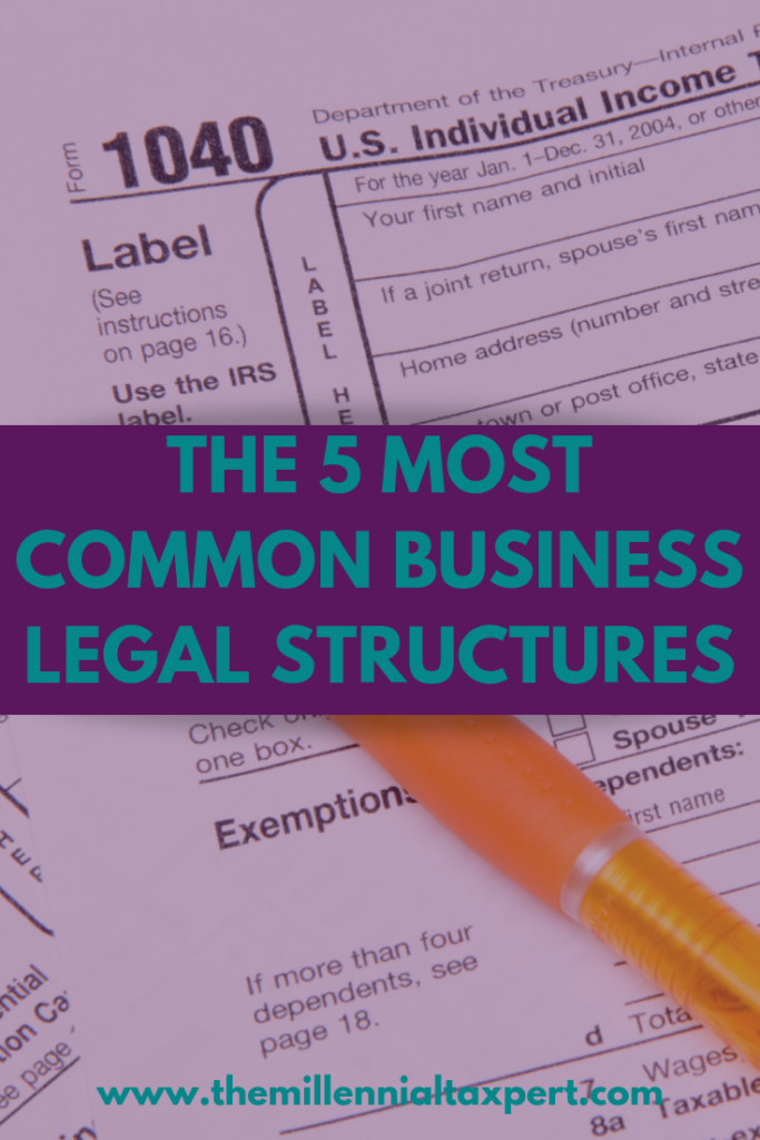 5 Most Common Business Legal Structures