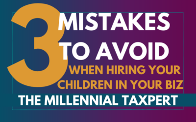 3 Mistakes to Avoid When Hiring Your Children