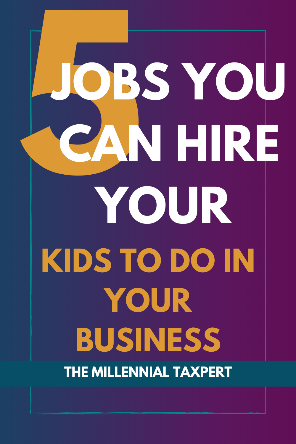 Pinterest image: 3 mistakes to avoid when hiring your children in your biz